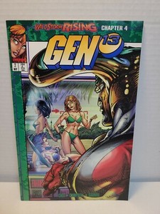 GEN 13 #2 Barry Windsor-Smith Cover Image Comics 1995 J Scott Campbell Art Cards