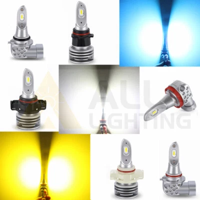 5530 LED Fog Light Bulbs,All Metal One Piece Heavy Duty, 2504,5202,9006,9145,H11 - Image 1 of 4