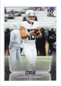 Caricabatterie Leaf Justin Herbert Rookie RC 03 2020 - Foto 1 di 2