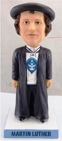 2017-2018 MILWAUKEE ADMIRALS MARTIN LUTHER SGA BOBBLEHEAD "LUTHERAN REFORMATION" Cover