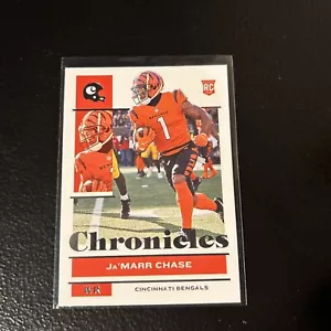 Panini Chronicles 2021 - #17 Ja'Marr Chase (RC) - Imagen 1 de 2