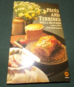 Pates and Terrines by Sheila Hutchins 1978 pbk Magnum UK Meat Cooking Cookbook - Picture 1 of 3