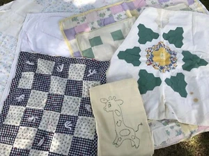 Lote de 7 Cortadores Artesanales Diario Basura Reciclaje Muñeca Bebé Edredón De Colección - Imagen 1 de 12