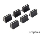 6x REPLACEMENT PIONEER FADER CROSS FADER MIXER KNOBS DJM 300 500 600 3000 DJM600