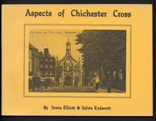 ASPECTS OF CHICHESTER CROSS in Old Postcards signed Chichester West Sussex 1992