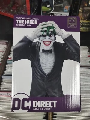 DC Direct THE JOKER Purple Craze Brian Bolland Numerada Edición Limitada Estatua Foto 1 de 4