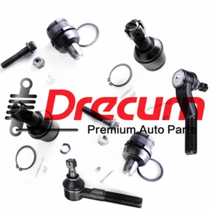 6Pcs Ball Joint & Tie Rod Set For Ford E-250 E-350 E-450 Econoline Club Wagon  - Picture 1 of 5