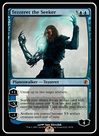 Tezzeret the Seeker - Duel Decks: Elspeth Vs Tezzeret - NM-Mint *GamerzSphere* - Image 1 of 1