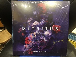 NEW LIMITED EDITION HAND SIGNED SARAH NEUFELD DETRITUS WHITE VINYL ARCADE FIRE - Picture 1 of 4