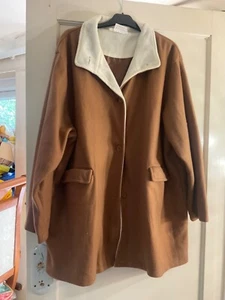 cappotto leggero cammello vintage donna Claire Neuville taglia 30/34 - Foto 1 di 5