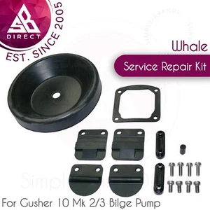 Kit de reparación de servicio de nitrilo bomba de sentina Whale Gusher 10 Mk 2/3│AK3714 - Imagen 1 de 2