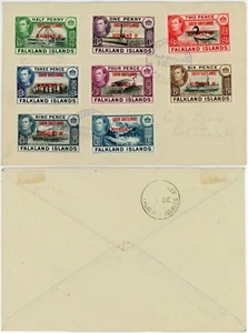 FALKLANDINSELN SÜDSHETLAND 1944 ANSICHTEN SET COMMANDER BOWIE COVER - Bild 1 von 3