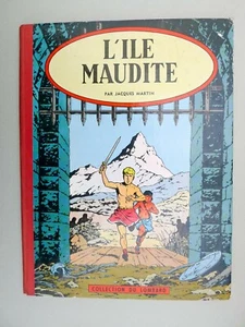 MARTIN Alix L'île maudite eo 3' 1957 damiers rouges Lombard Le puits 32  - Photo 1/8