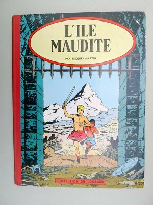 MARTIN Alix L'île maudite eo 3' 1957 damiers rouges Lombard Le puits 32  - Photo 1/4