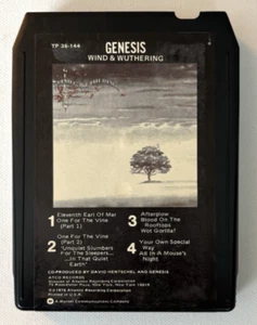 Genesis Wind & Wuthering ~ 8-Track Tape. UNTESTED AS-IS - Picture 1 of 4