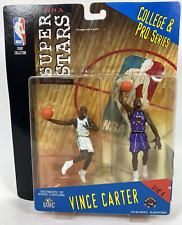 NBA Superstars VINCE CARTER 1999-00 College Pro Tar Heels/Raptors 2 Pack Figures