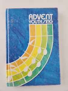Advent Youth Sing Christian Hymnal Church Song Book Home Sabath School HC Vtg - Foto 1 di 6