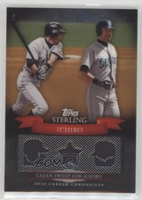 2010 Topps Sterling Career Chronicles Relics Triple /25 Ichiro Suzuki #3CCR-60