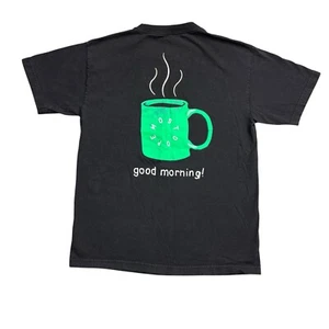 Most Dope By Mac Miller T-Shirt Men’s Medium Black Good Morning Coffee Graphic - Picture 1 of 9
