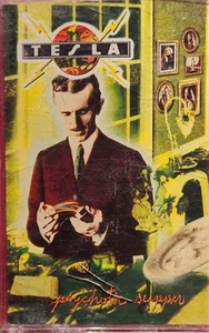 Tesla Psychotic Supper Cassette Tape  1991 Geffen Records  GEFC-24424 Hard Rock - Picture 1 of 3