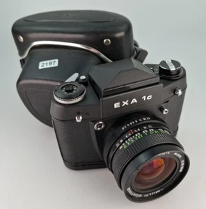 IHAGEE Exa 1c black + Pentacon Auto 29mm 2.8f Objektiv #2197 D7 - Bild 1 von 12