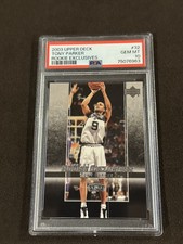 PSA 10 2003-04 Upper Deck Rookie Exclusives Tony Parker Spurs #32 Graded