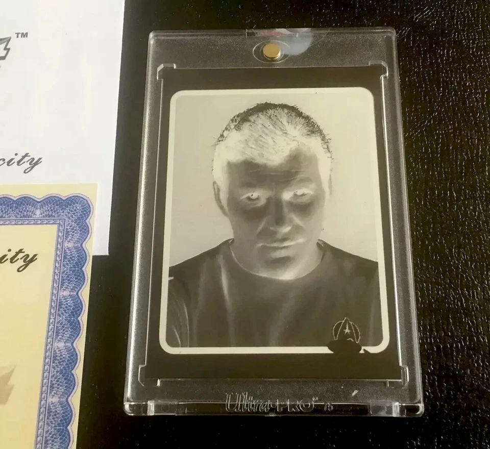 1979 Star Trek Topps Vault Mask Negative The Motion Picture #63 William Shatner - Image 1 of 4