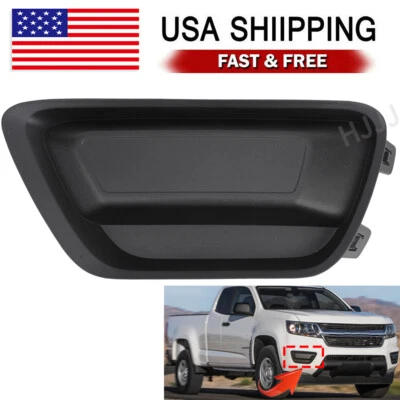 New Fog Light Cover Driver Left Side Fits 2015-2020 Chevy Colorado 4-Door Foto 1 de 4