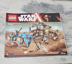 Lego Star Wars 75148 Encounter on Jakku Instruction Manual Only