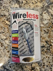 Wireless Gear Model PR995 Handsfree Boom Mic Motorola Samsung Compatible - NEW - Picture 1 of 2