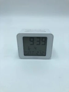 Hama Funkwecker digital, Reisewecker mit Licht, Thermometer, weiß - Bild 1 von 6