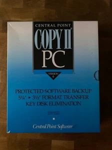 Vintage Software - Central point software Copy II - PC - Big Box - Zdjęcie 1 z 5