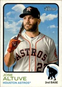 2022 Topps Heritage - Jose Altuve #43 - Picture 1 of 2