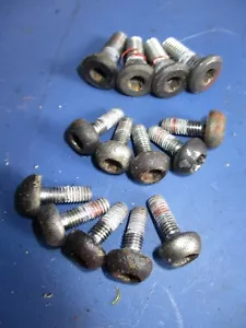 2000-2001 Honda CBR929 CBR929RR cbr 929 RR 929RR wheel rotor disc bolts screws - Picture 1 of 3