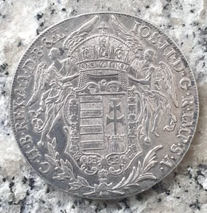 Römisch Deutsches Reich 1 Taler 1782 B Silbermünze - Josef II. 1765-1790. - Bild 1 von 2