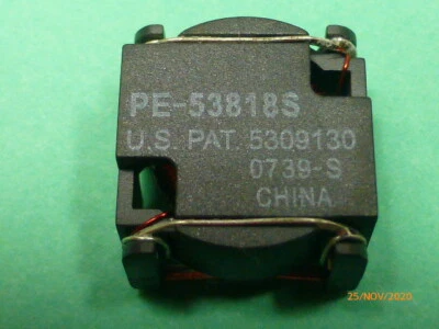 PULSE PE-53818SNL Drossel Inductor Power Spule 252µH 150 KHz SMD 1 Stück - Bild 1 von 3