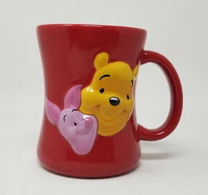 Disney Store Winnie The Pooh Piglet 3D Coffee Mug Cup FRIENDS FOREVER - Picture 1 of 8