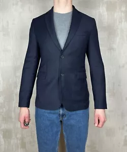 J. Lindeberg Hopper Soft/G Wool Stretch Blazer Jacket Sport Coat Sz EU 48L US 36 - Picture 1 of 17