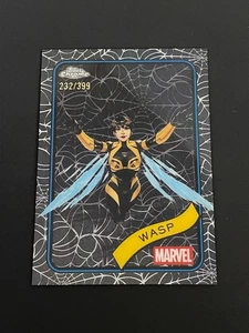 2025 Topps Marvel Chrome Wasp Spider Web Refractor 232/399 - Bild 1 von 1