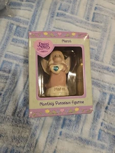 Precious Moments 2001 Monthly Porcelain Figurine March NEW* Free Shipping - Picture 1 of 6