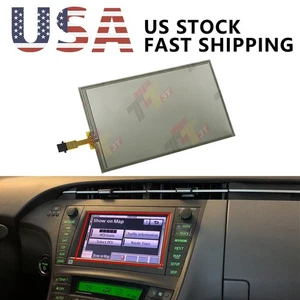 7" Touch Panel Digitizer for Toyota Prius 2010-2011 E7022 JBL Navi LQ070T5GA01 - Picture 1 of 8