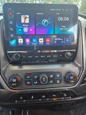 Android 13 Carplay For 2014-2018 Chevy Silverado GMC Sierra Car Stereo Radio GPS Foto 1 de 4