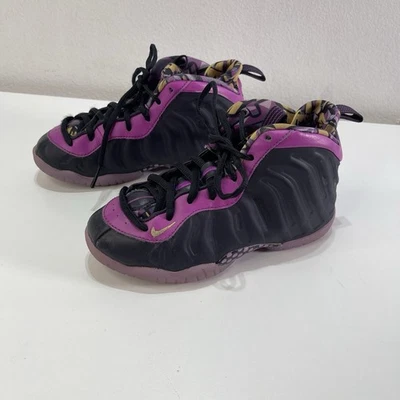 Nike Little Posite One GS Zapatillas Púrpura Cueva Niños 13c Foto 1 de 4
