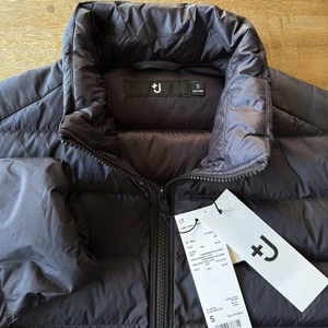 +J Jill Sander Uniqlo Light Down Men's Jacket Puffer Navy Small # 445766 - Picture 1 of 24