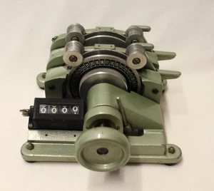 MOVIOLA 2-GANG SZB-SPEC 16mm FILM SYNCHRONIZER W/ VEEDER-ROOT COUNTER & CRANK - Picture 1 of 14