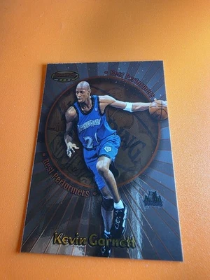 Bowman's Best Performers Kevin Garnett 1998-99 #BP2 MINNESOTA TIMBERWOLVES Foto 1 de 4