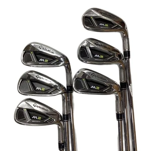 Taylormade M2 2017 Iron Set #5-9,P (6Clubs) /Flex R Regular REAX 88 - Picture 1 of 7