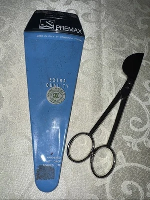 GingherDuckbill Applique ScissorsCurved✂️HandleCraft Sewing PREMAX made in Italy - Image 1 of 4