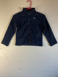 Patagonia Youth Jacket Size XS (6) Navy Blue - Picture 1 of 13