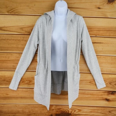 Tek gear Activewear открытый передняя куртка женщин размер M серый выветренный поли карманы - Изображение 1 из 4